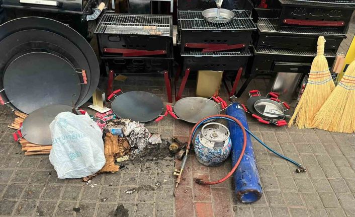 Okisjen tüpünün parlaması sonucu 1 kişi yaralandı