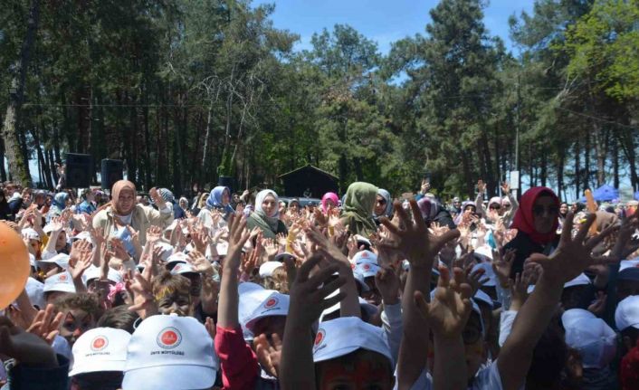 Ordu’da 4-6 Yaş Kur’an kursu öğrencileri, çocuk şenliğinde buluştu