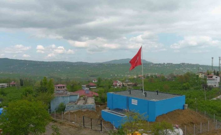 Ordu’da bin 500 hanenin uzun yıllar su ihtiyacını karşılayacak depo hizmete başladı