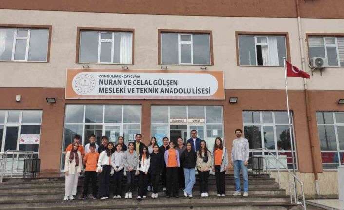 Ortaokul öğrencilerinden teknik gezi