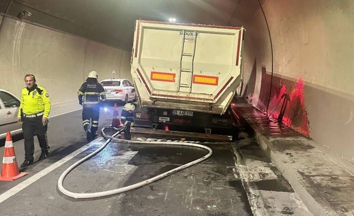 Osmangazi Tünelinde korku dolu anlar