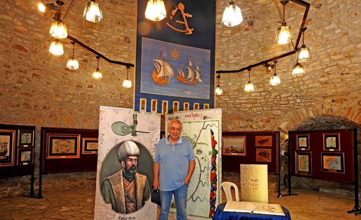 Piri Reis’in haritaları Çeşme’de ziyaretçi akınına uğradı
