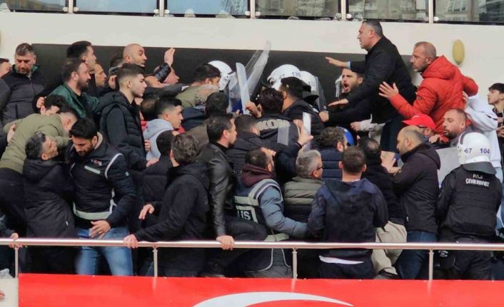 Play-Off maçında polise mukavemette bulunan 3 şüpheliye adli işlem, 27 kişiye seyirden men cezası
