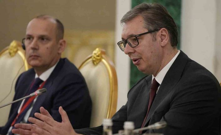 Putin, Sırbistan Cumhurbaşkanı Vucic ile görüştü