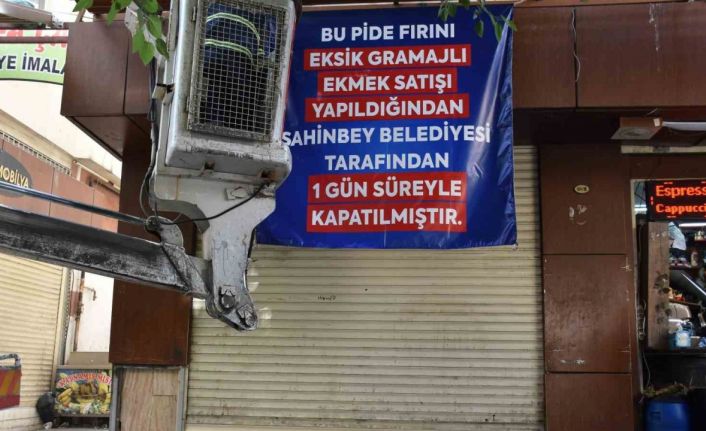 Şahinbey zabıta ekiplerinden fırınlara denetim