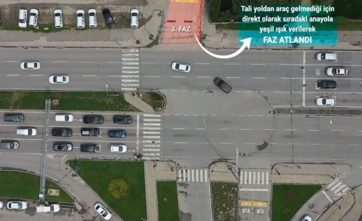 Samsun ulaşımında faz atlamalı sisteme geçildi