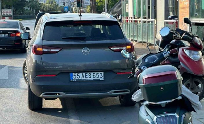 Samsun’da trafik kazası: 1 yaralı