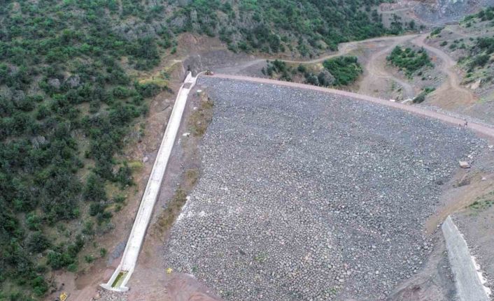 Saraycık Göleti’nin gövde dolgusu tamamlandı