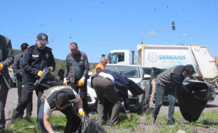 Sarıkamış’ta temiz çevre seferberliği