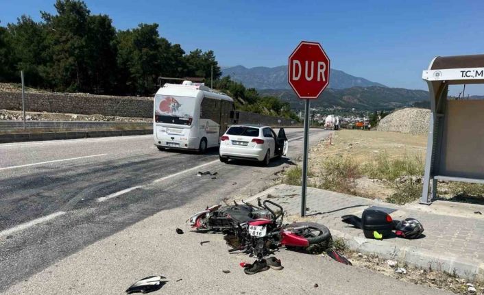 Seydikemer’de motosiklet kazası:1 ölü