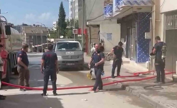 Siirt’te bodrum katta çıkan yangın söndürüldü