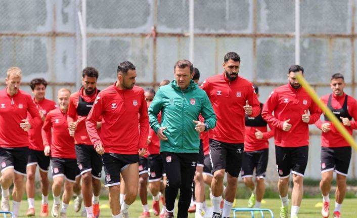 Sivasspor, Samsunspor maçı hazırlıklarını sürdürüyor