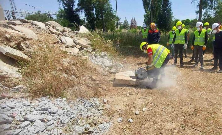 Söke’de arama kurtarma eğitimleri devam ediyor