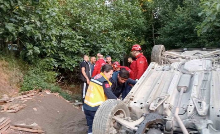 Susurluk’ta trafik kazası: 1 yaralı