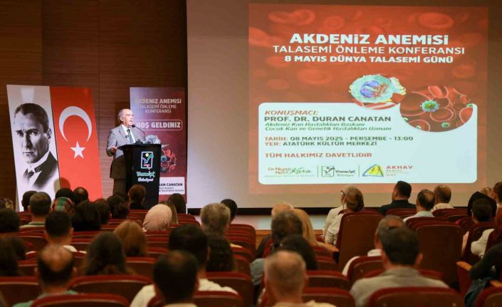 Talasemi konferansında erken teşhisin önemi vurgulandı