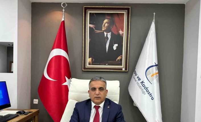 Tapu ve Kadastro Bölge Müdürü Mustafa Aslan göreve başladı