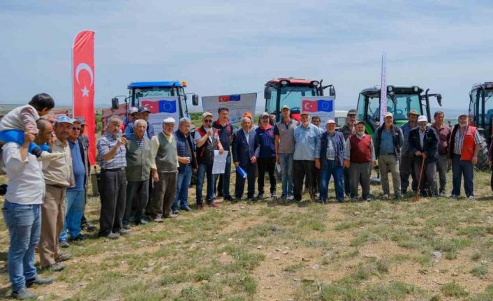 Tarımsal üretim için gübreleme yapılan mera arazisi 3 milyon metrekareye ulaştı