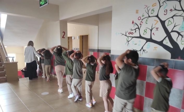 Tekirdağ’da öğrencilere afet farkındalığı eğitimi verildi