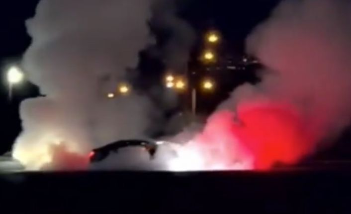 Tesis içerisinde drift pahalıya mal oldu: 99 bin TL ceza yediler