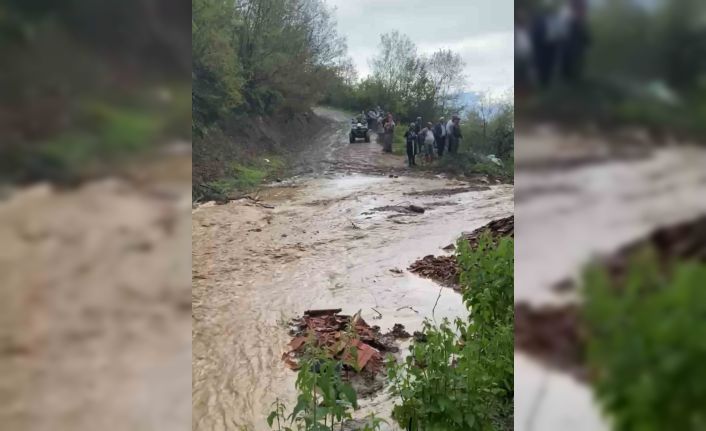 Tokat’ta sele kapılan 25 küçükbaş hayvan telef oldu