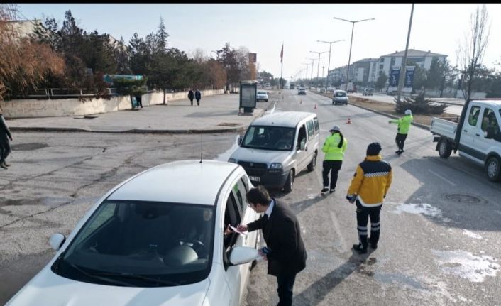 Trafikte bir hareket, bir hayat kurtarır