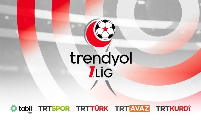 Trendyol 1. Lig’de Süper Lig bileti ve kümede kalma mücadelesi TRT ekranlarında