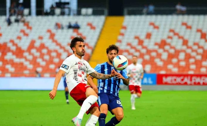 Trendyol Süper Lig: Adana Demirspor: 2 - Gaziantep FK: 1 (İlk yarı)