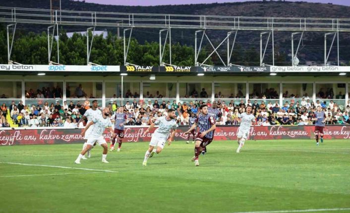 Trendyol Süper Lig: Bodrum FK: 1 - Trabzonspor: 1 (Maç sonucu)