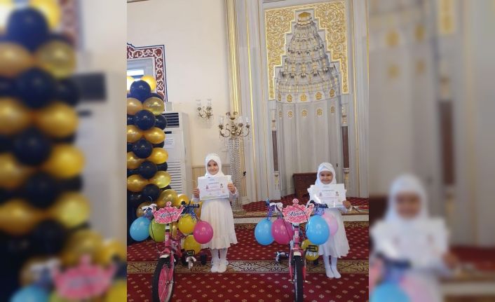 Türkeli’de minik hafızlara hatim programı