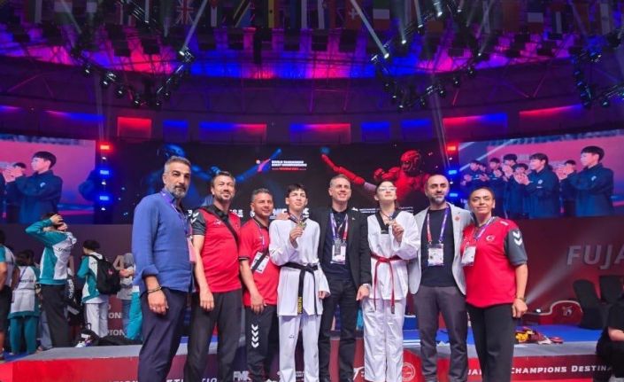 Türkiye, Dünya Yıldızlar Taekwondo Şampiyonası’nda iki madalya daha kazandı