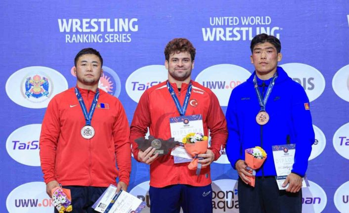 Ulaanbaatar Open Ranking Serisi’nde Osman Göçen’den altın madalya