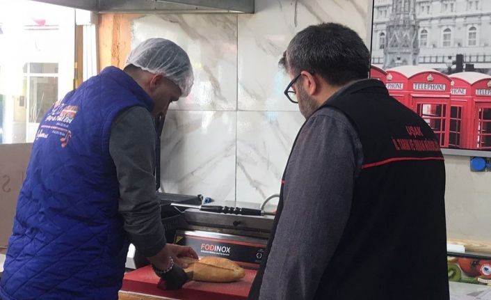 Uşak’ta gıda üretimi ve satış yapan işletmelere sıkı denetim