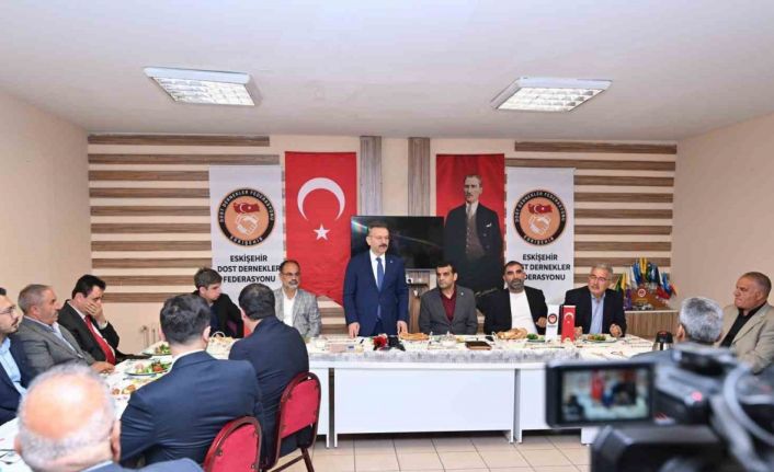 Vali Aksoy, Dost Dernekler Federasyonu’na iade-i ziyarette bulundu