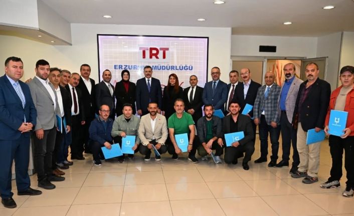 Vali Çiftçi’den TRT’ye teşekkür ziyareti