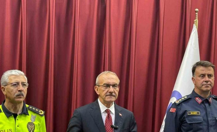 Vali Yavuz: ’Huzur İçin Kararlıyız’