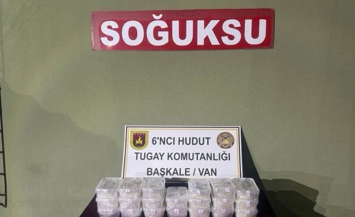 Van’da 22 kilo 277 gram uyuşturucu ele geçirildi
