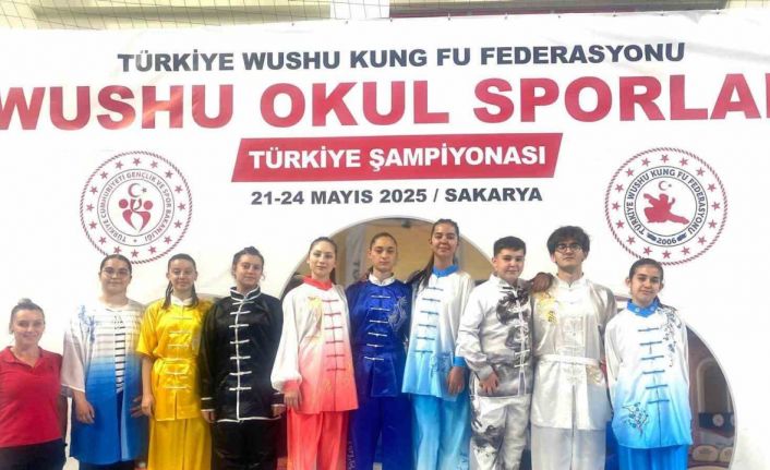 Wushu Türkiye Şampiyonası’nda Eskişehir’den başarı
