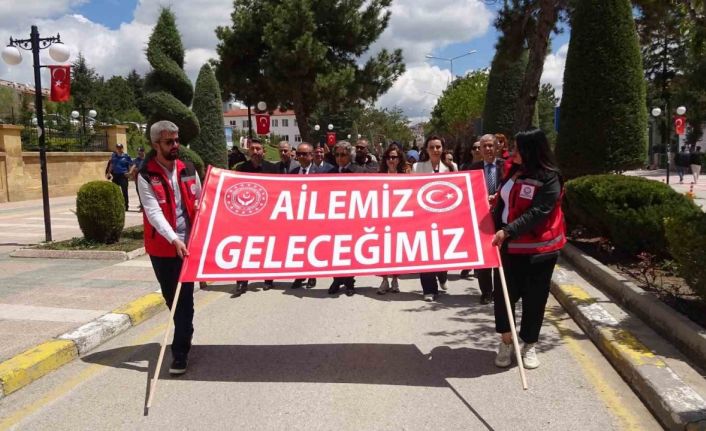 Yozgat’ta ‘Aile Yılı’ yürüyüşü düzenlendi