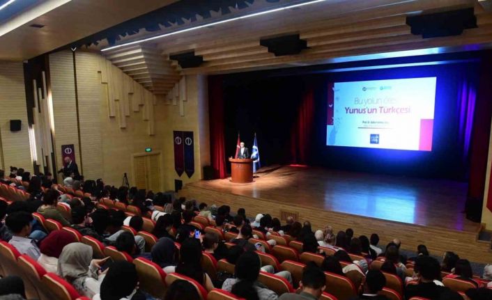 Yunus Emre Haftası etkinlikler "Bu Yolun Ötesi, Yunus’un Türkçesi" konferansı ile başladı