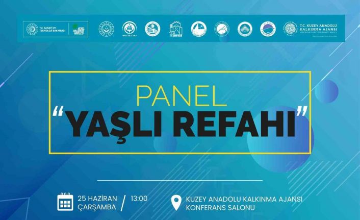 3 ildeki yaşlıların refahı panelde ele alınacak