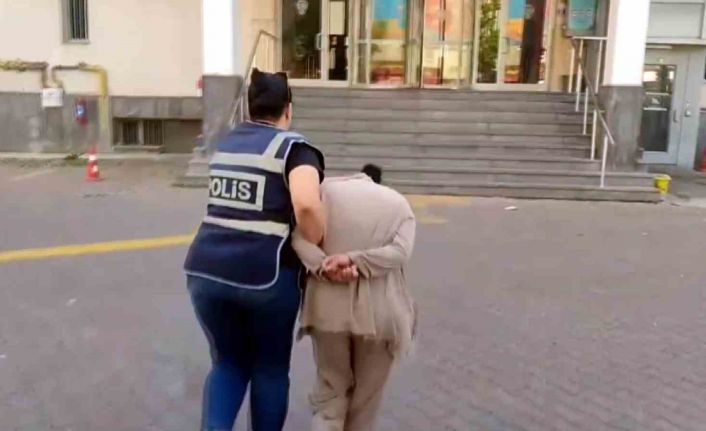 75 yıl kesinleşmiş cezası bulunan kadın polisten kaçamadı