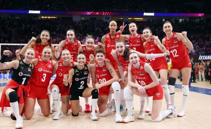 A Milli Kadın Voleybol Takımı, Milletler Ligi 2. haftasına galibiyetle başladı