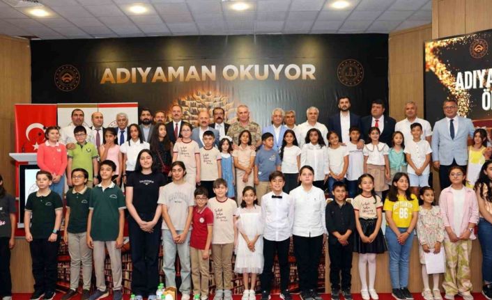 ‘Adıyaman Okuyor’ projesinin ödül töreni düzenlendi