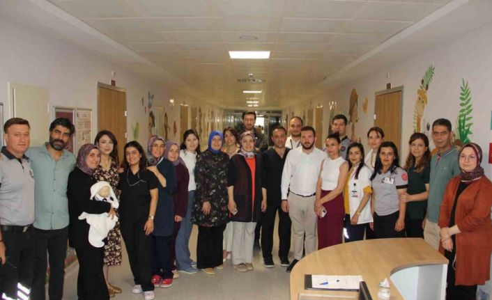 Afyonkarahisar Devlet Hastanesinde Pembe ve Mavi kod tatbikatı