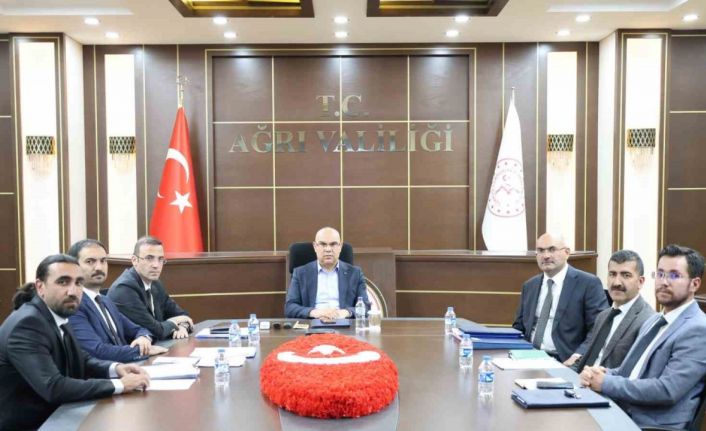 Ağrı’da haftalık çalışma grubu toplantısı yapıldı