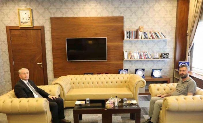 AK Parti Ağrı İl Başkanı Yıldız’dan Milli Eğitim Müdürü Kökrek’e ziyaret