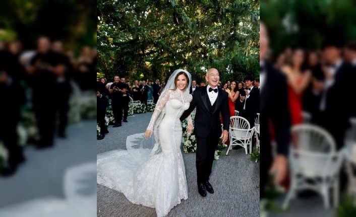 Amazon’un kurucusu Bezos ile nişanlısı Sanchez evlendi