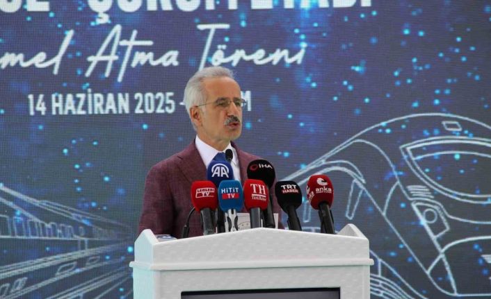 Ankara-Kırıkkale-Çorum-Samsun Hızlı Tren Projesi’nde Delice-Çorum etabının temeli atıldı