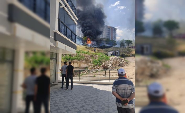 Ankara’da bir parkın 2 çocuk tarafından yakıldığı iddia edildi