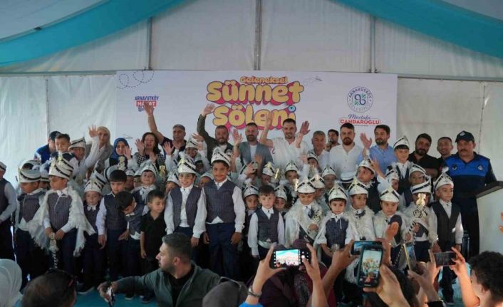 Arnavutköy’de 650 çocuk için sünnet şöleni